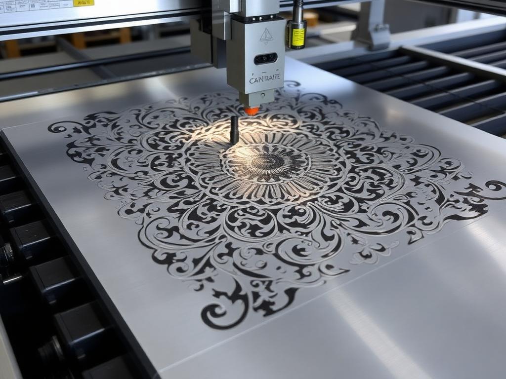 Corte a laser em Alumínio